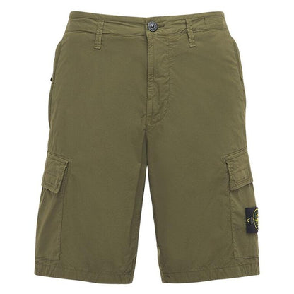Stone Island Khaki Cargo Shorts