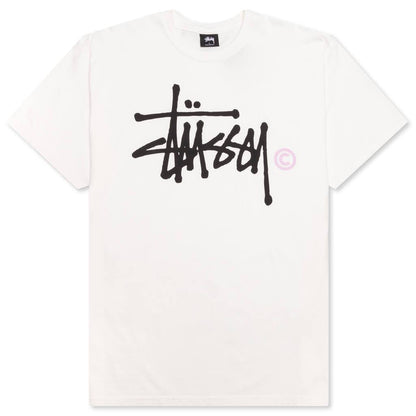 Basic Logo Pigment Dyed Tee - Natural
