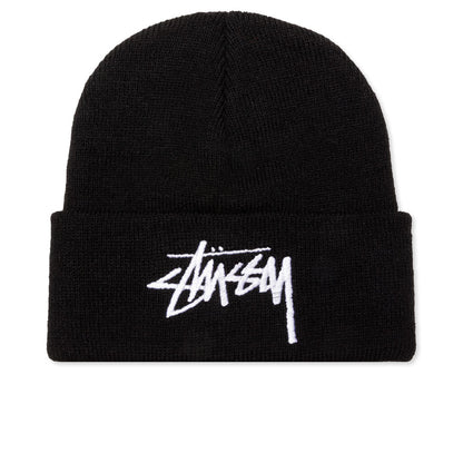Big Stock Cuff Beanie - Black