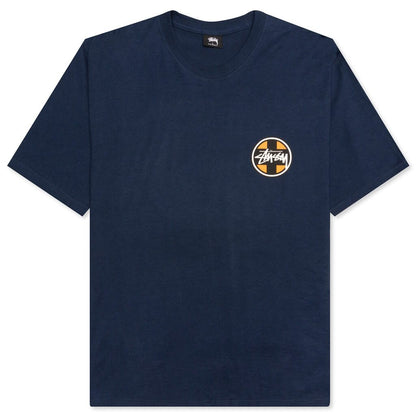 Cross Dot Tee - Navy