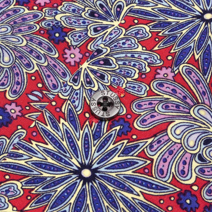 Floral Print Shirt - Red