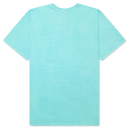 Flower Collegiate Pigment Dyed Tee - Aqua
