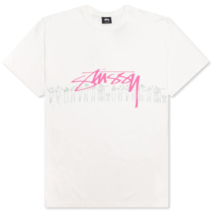 People Stripe Pigment Dyed Tee - Natural