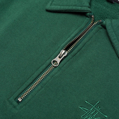Polo Zip Fleece - Green