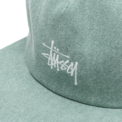 Stock Pigment Strapback Cap - Blue