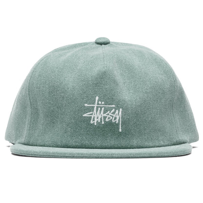 Stock Pigment Strapback Cap - Blue