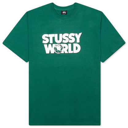 World Tee - Dark Green