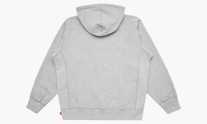 SUPREME KAWS CHALK LOGO BOX LOGO HOODIE GREY