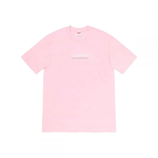 SUPREME FIVE BOROUGH TEE PINK
