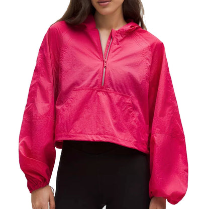 Womens Lululemon Scuba Cropped Anorak