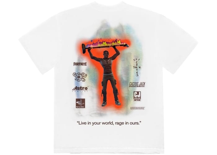 TRAVIS SCOTT RAGE EMOTE TEE