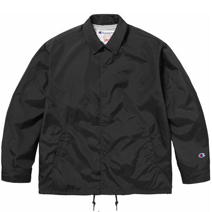 Supreme x Champion Black Coach Jacket