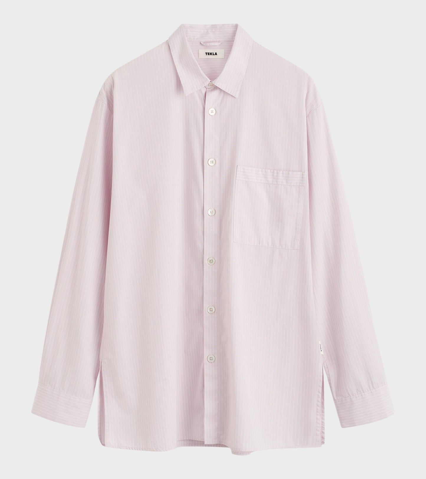 Pyjamas Relaxed Long Shirt Rosa Stripes