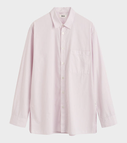 Pyjamas Relaxed Long Shirt Rosa Stripes