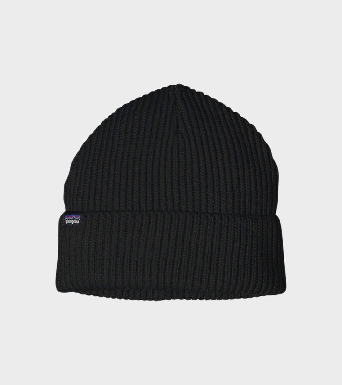 Fishermans Rolled Beanie Black