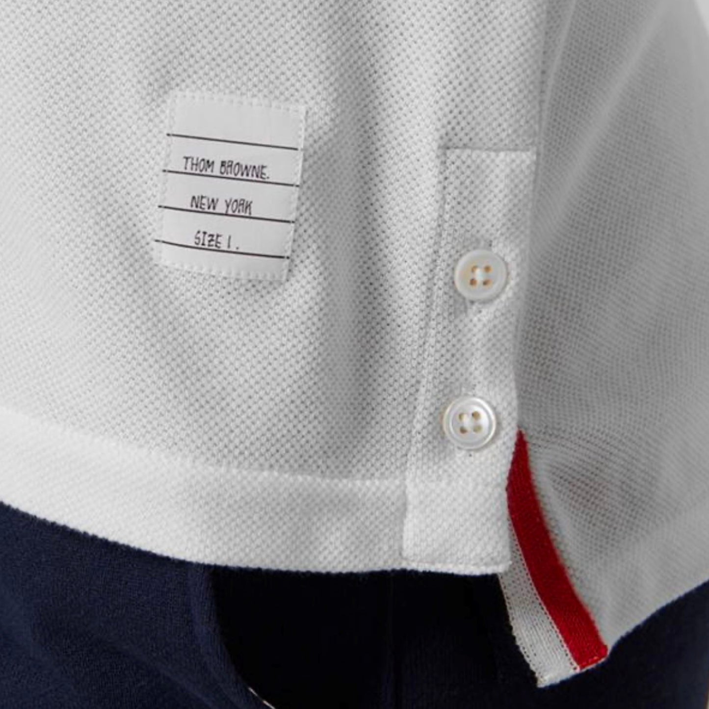 Thom Browne White Relaxed Fit T-Shirt