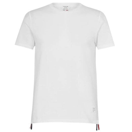 Thom Browne White Relaxed Fit T-Shirt