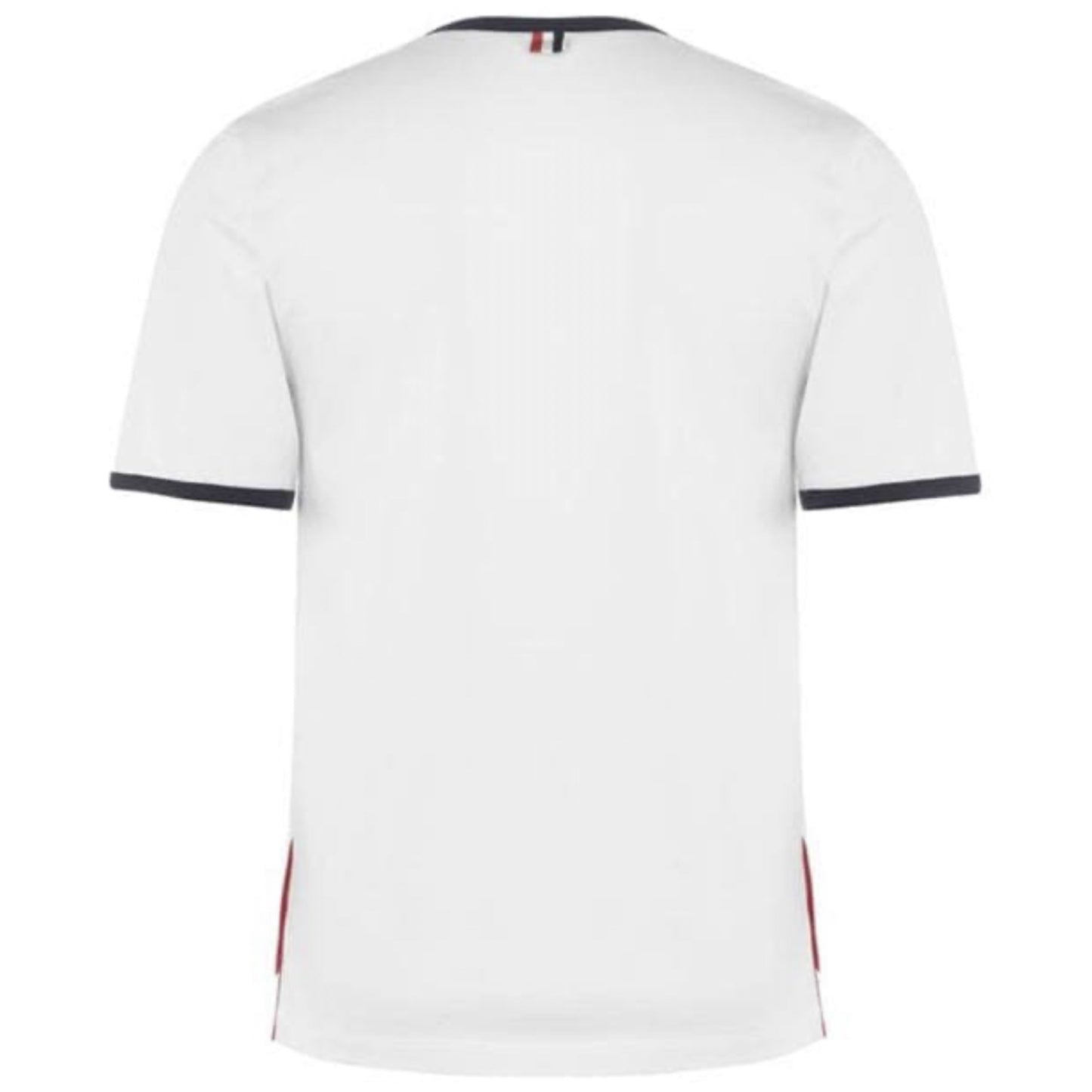Thom Browne White Ringer T-shirt