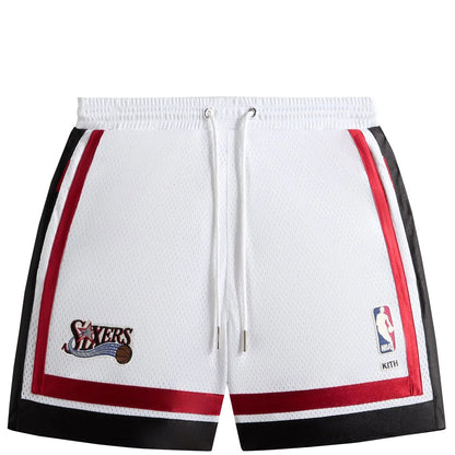Kith x Philadelphia 76ers Mesh Shorts