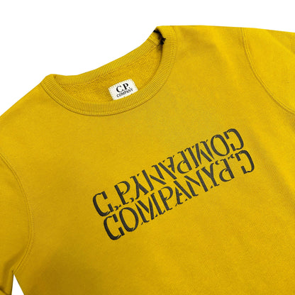 Kids CP Company Mirrored Logo Sweatshirt