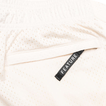 West Mesh Shorts - Cream
