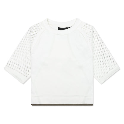 adidas Originals x Ivy Park Seamless Crop Top - Off White
