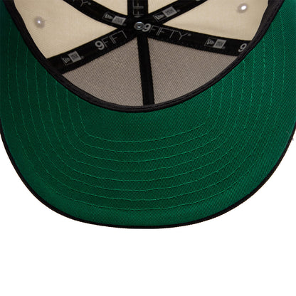 AZ Diamondbacks Upside Down Logo 9Fifty A-Frame Snapback - Chrome/Black