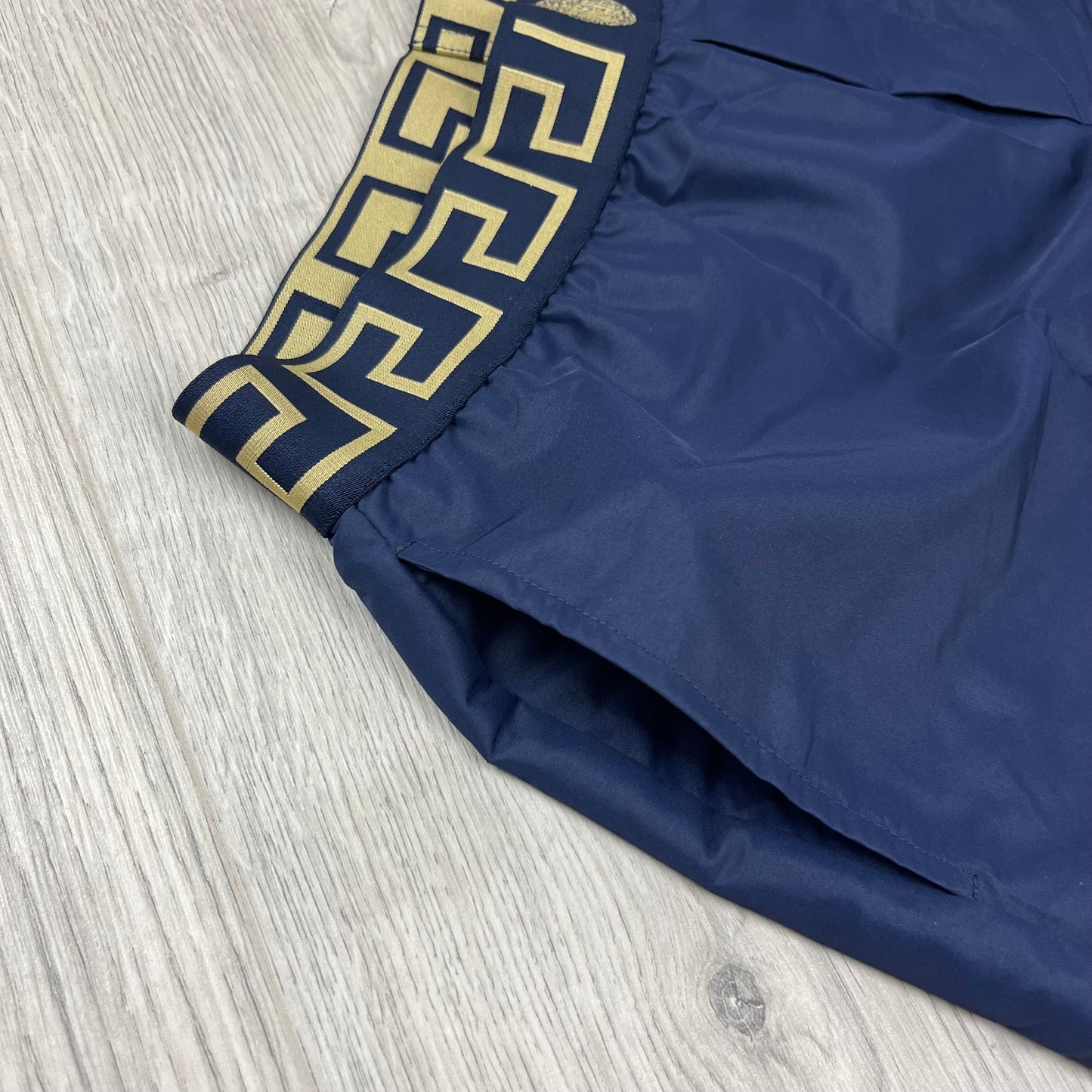 Versace Greca Swim Shorts - Navy