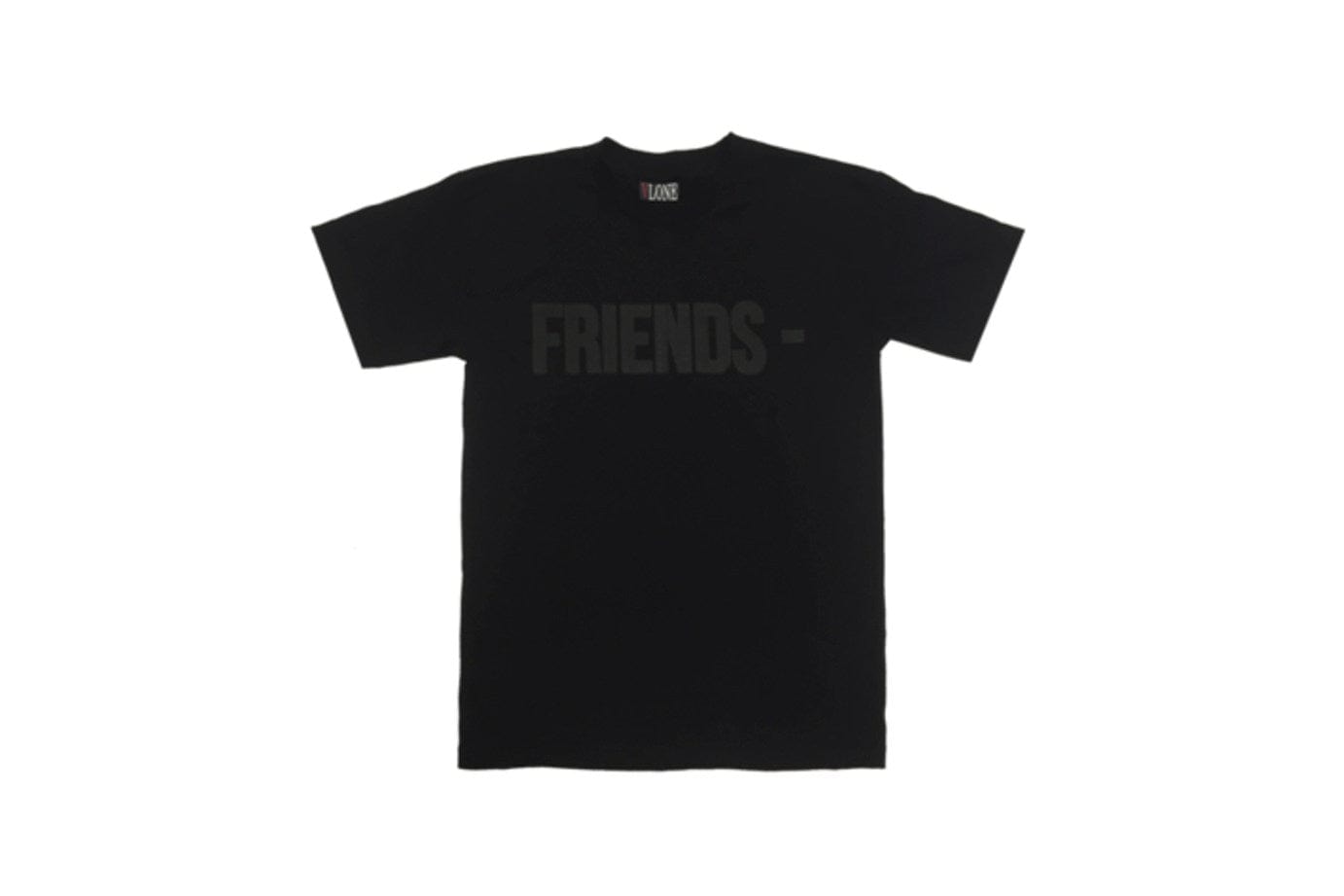 VLONE FRIENDS T-SHIRT BLACK