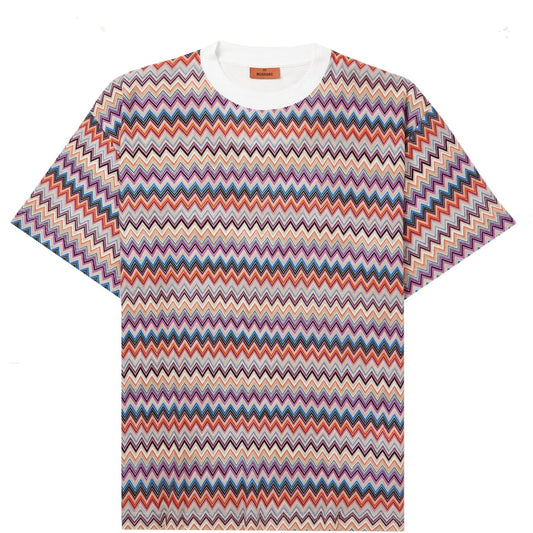 Missoni Cotton Blend Chevron T-Shirt