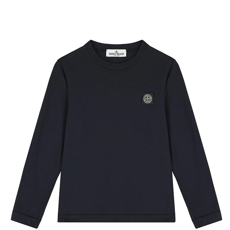 Stone Island Junior Long Sleeve Compass T-Shirt