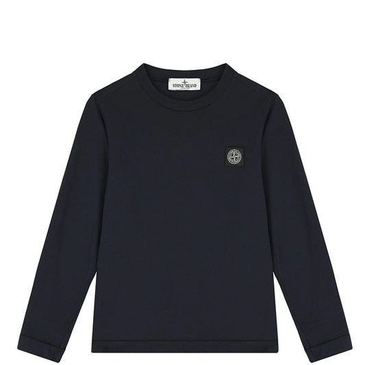 Stone Island Junior Long Sleeve Compass T-Shirt