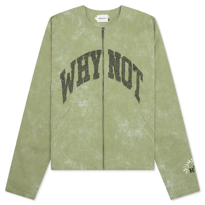 Twill Washed Jacket - Green