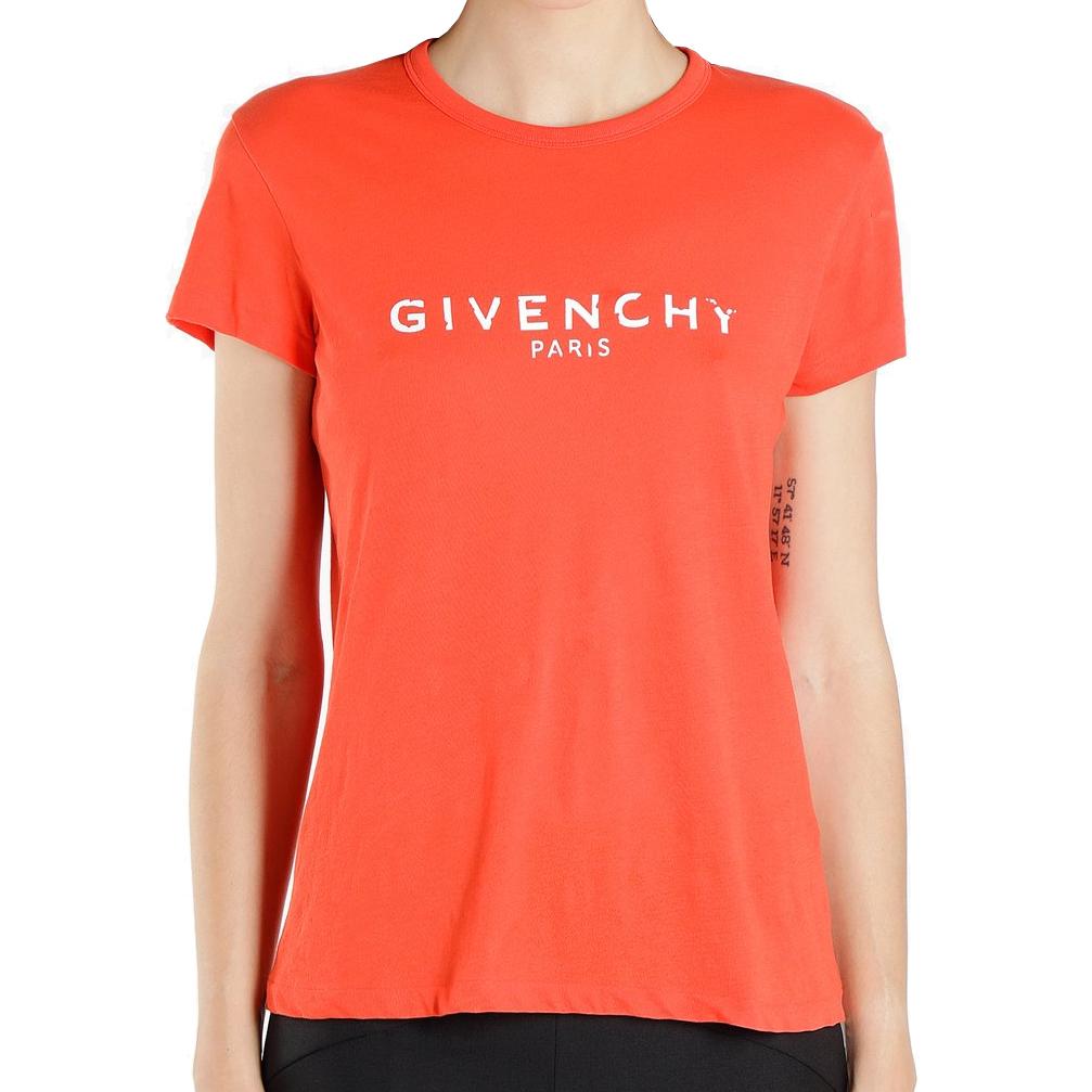 Womens Givenchy Logo Print Tee